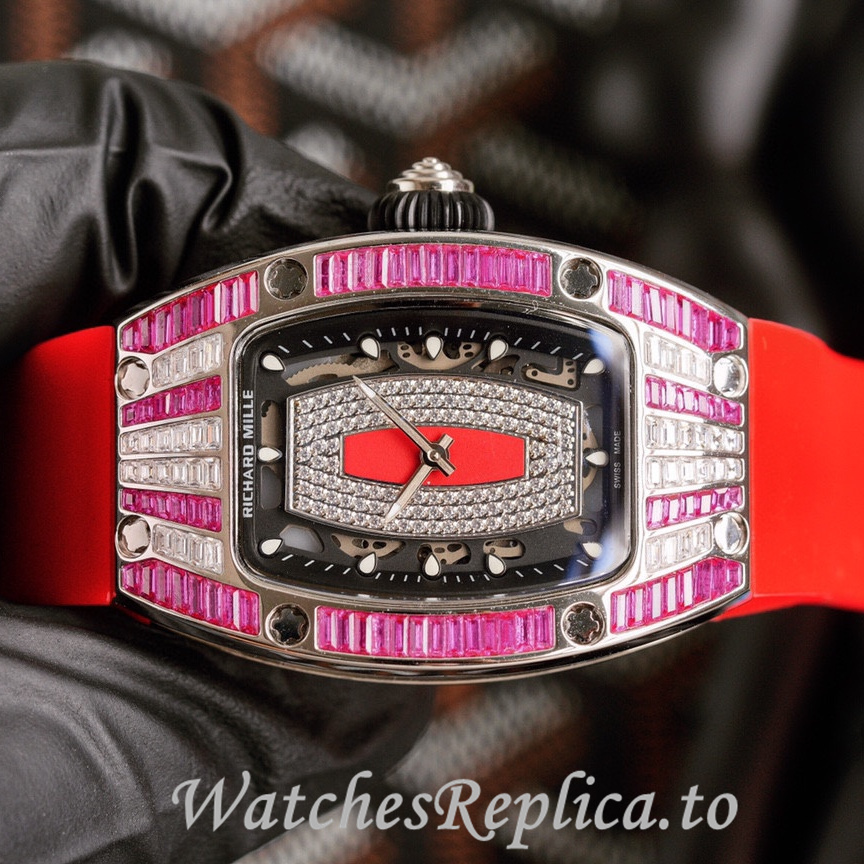 Richard Mille Replica RM007-1 Rubber strap 45MM - WatchesReplica.is