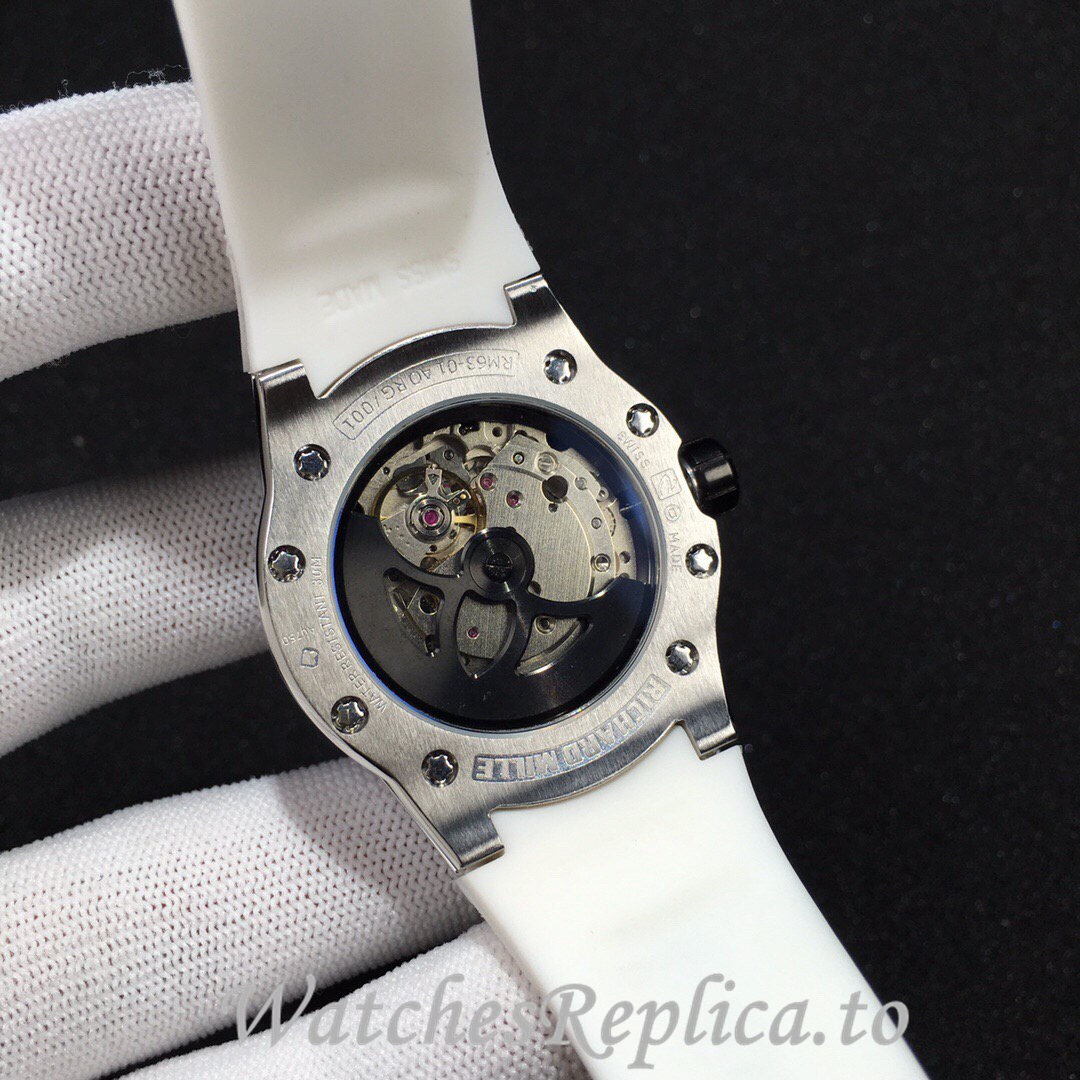 Richard Mille Replica RM033 Rubber strap 46MM - WatchesReplica.is