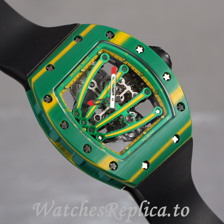 Richard Mille Replica RM59-01 Rubber strap 51MM - WatchesReplica.is