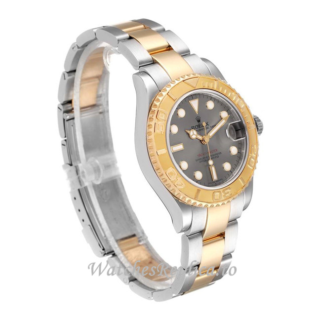 Replica Rolex Yacht-Master 168623 PL 35MM Stainless steel strap Mens Watch - WatchesReplica.is