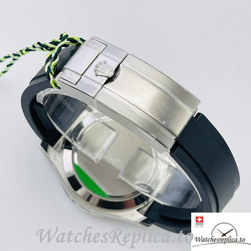 Swiss Rolex Daytona Replica 116599 Rubber strap 40MM Diamonds Dial Red - WatchesReplica.is