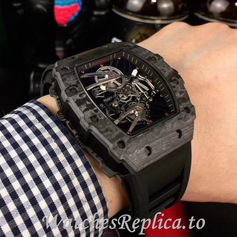 Richard Mille Replica RM27-01 Rubber strap 50MM - WatchesReplica.is
