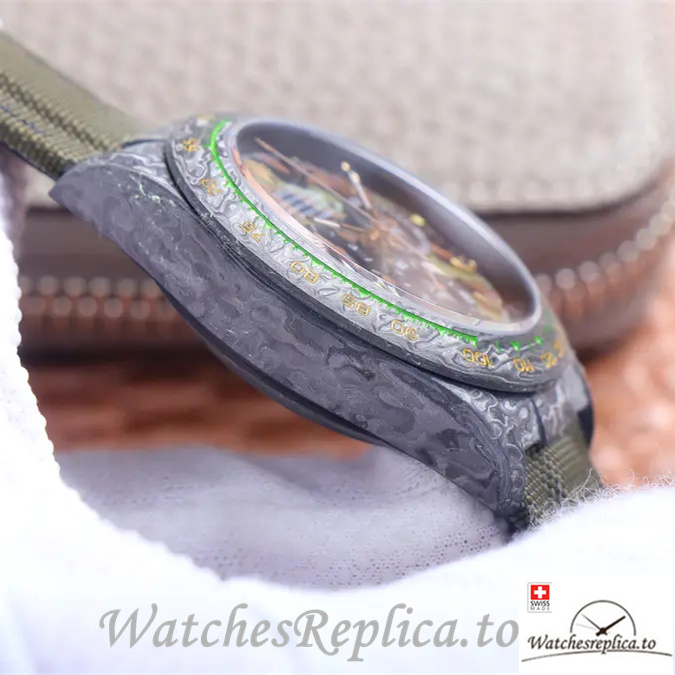 Swiss Rolex Daytona Replica Canvas strap 40MM - WatchesReplica.is