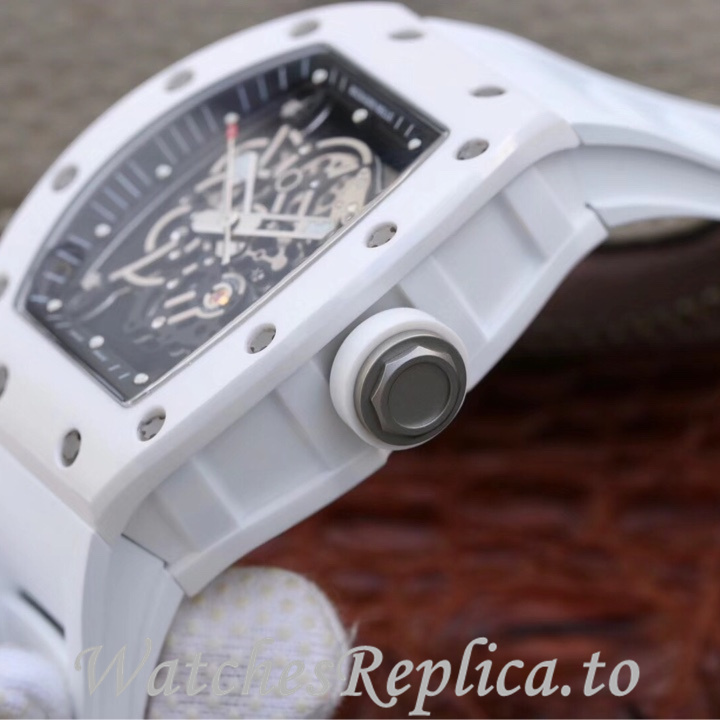 Richard Mille Replica RM055 Rubber strap 50MM - WatchesReplica.is