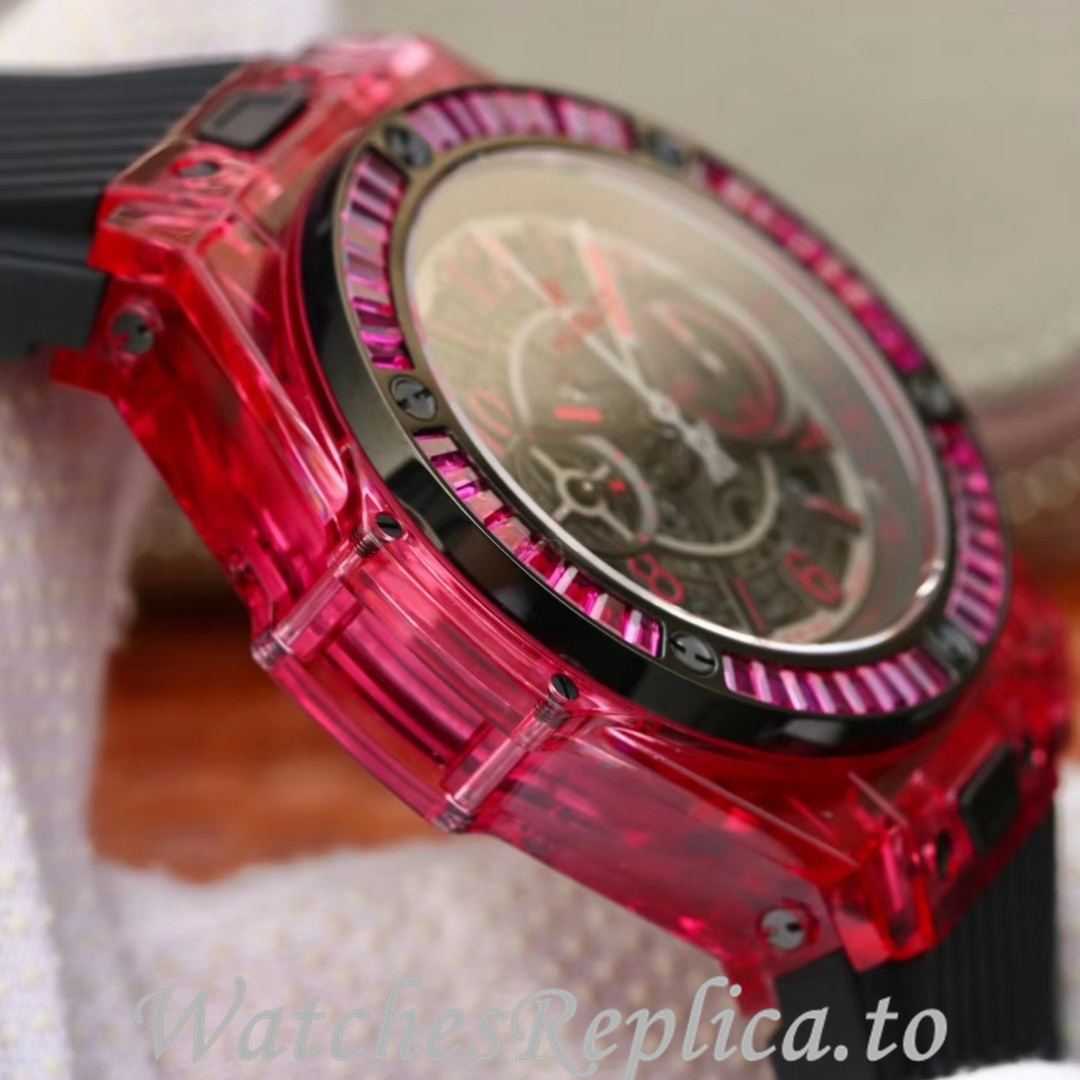 Hublot Replica 411.JX.4802.RT Rubber strap 45MM - WatchesReplica.is