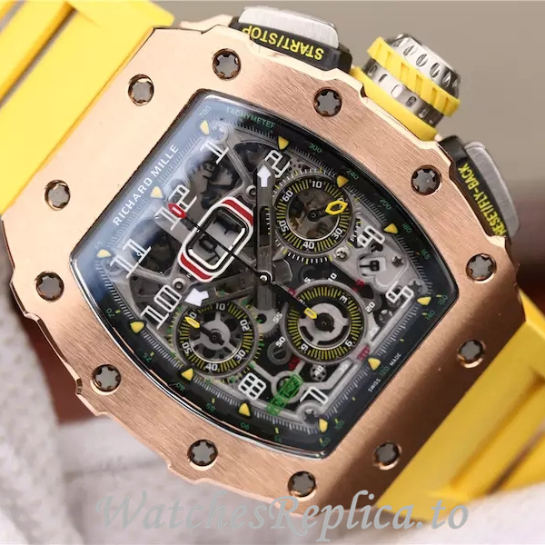 Richard Mille Replica RM11-03 Rubber strap 50MM - WatchesReplica.is