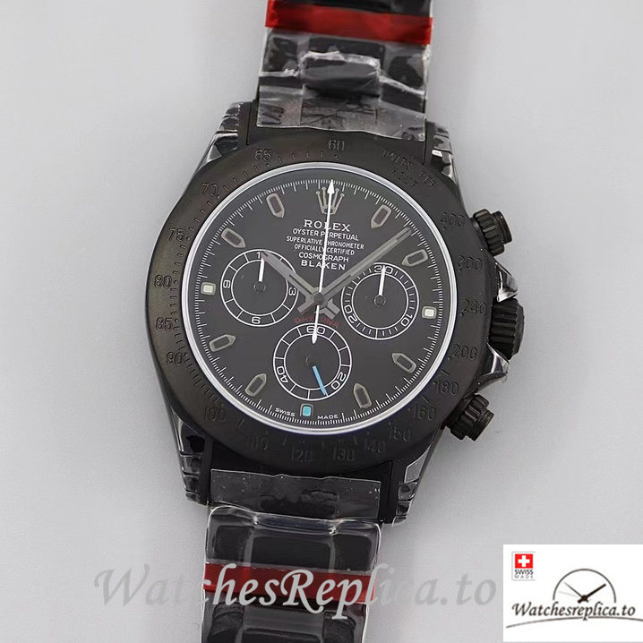 Swiss Rolex Daytona Replica Stainless steel strap 40MM - WatchesReplica.is