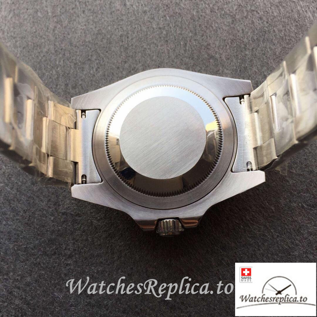 Swiss Rolex GMT-Master Replica 116710LN Stainless steel strap 40MM - WatchesReplica.is