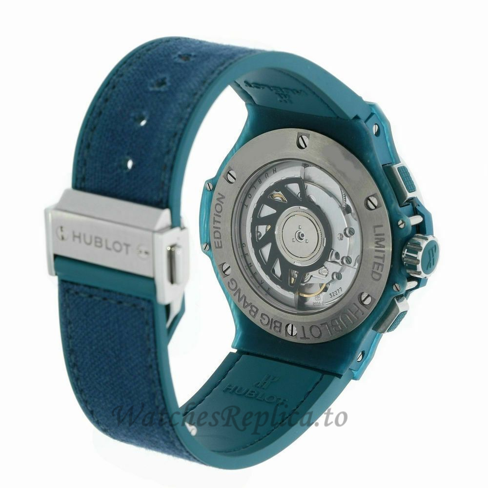 Hublot Replica Big Bang Linen Edition Steel Chronograph 41MM Watch 341.XL.2770.NR - WatchesReplica.is