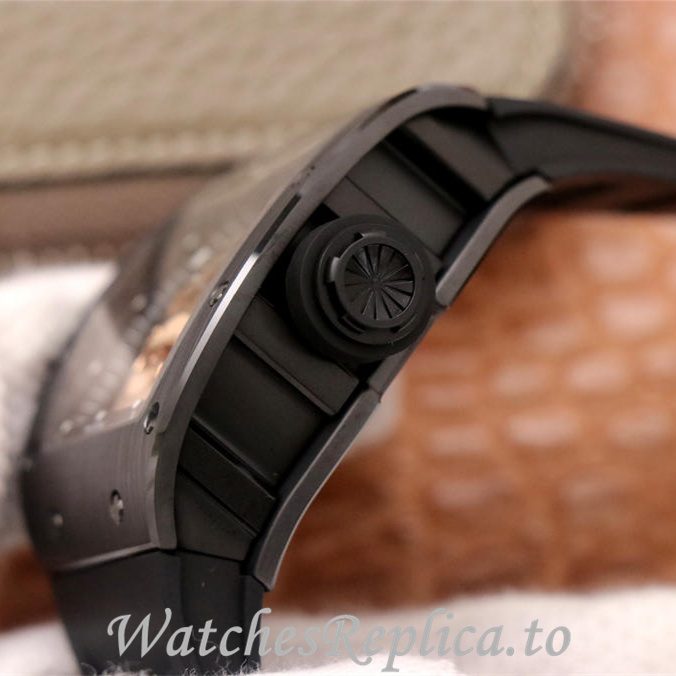 Richard Mille Replica RM052 Rubber strap 50MM - WatchesReplica.is