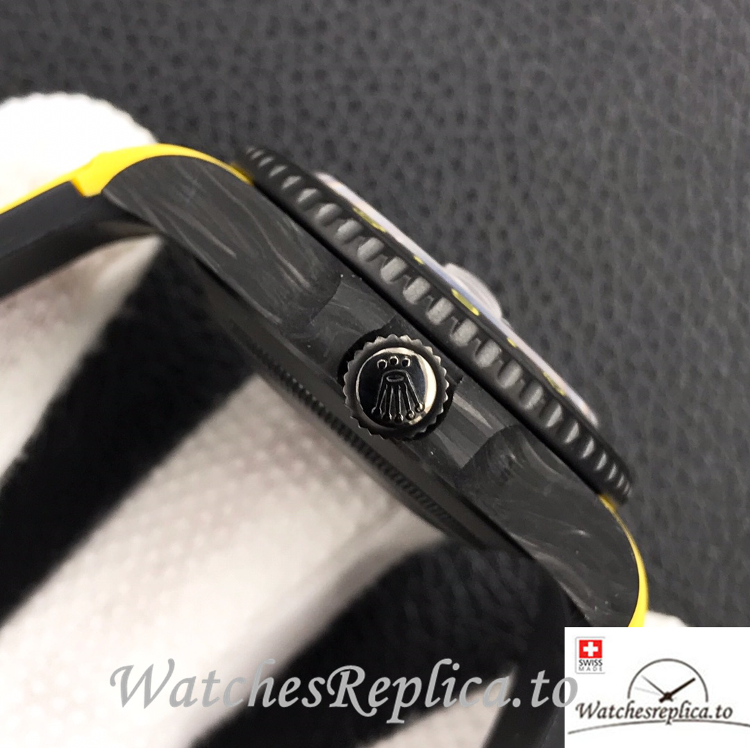 Swiss Rolex GMT-Master Replica Rubber strap 40MM - WatchesReplica.is
