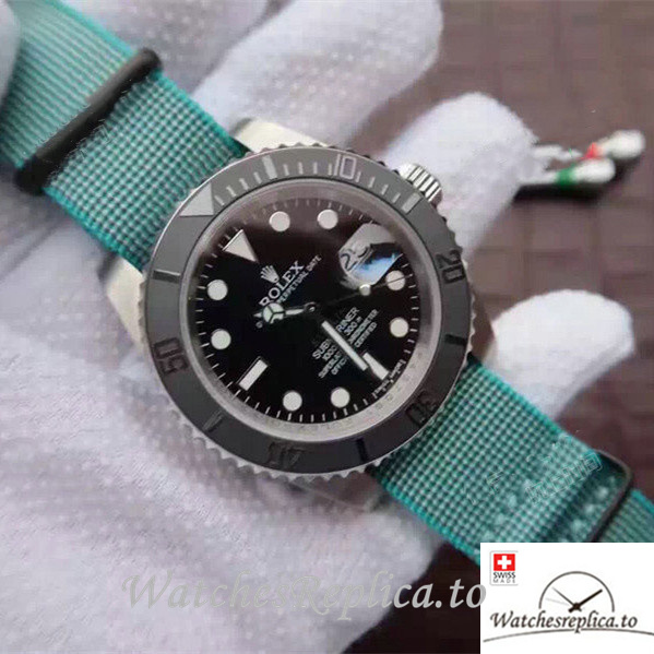 Swiss Rolex Yacht Master Replica 268655 Nylon strap 40MM - WatchesReplica.is