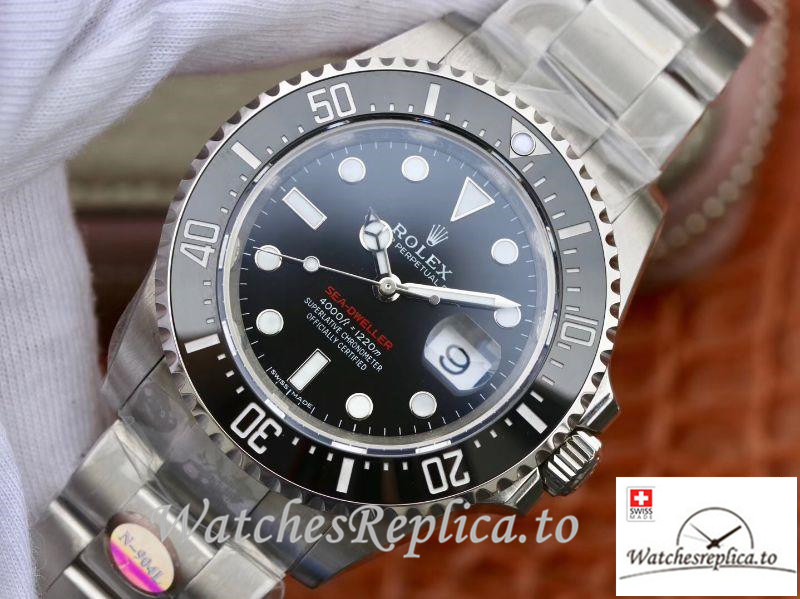 Rolex Sea-Dweller Replica 126600 Black Bezel 43MM - WatchesReplica.is
