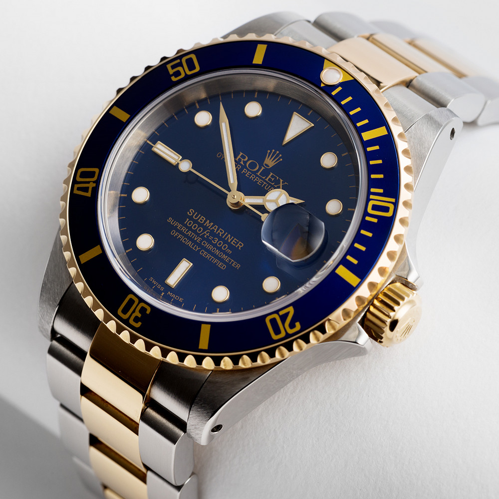 Rolex Submariner Replica 16613 Mens Watch - WatchesReplica.is