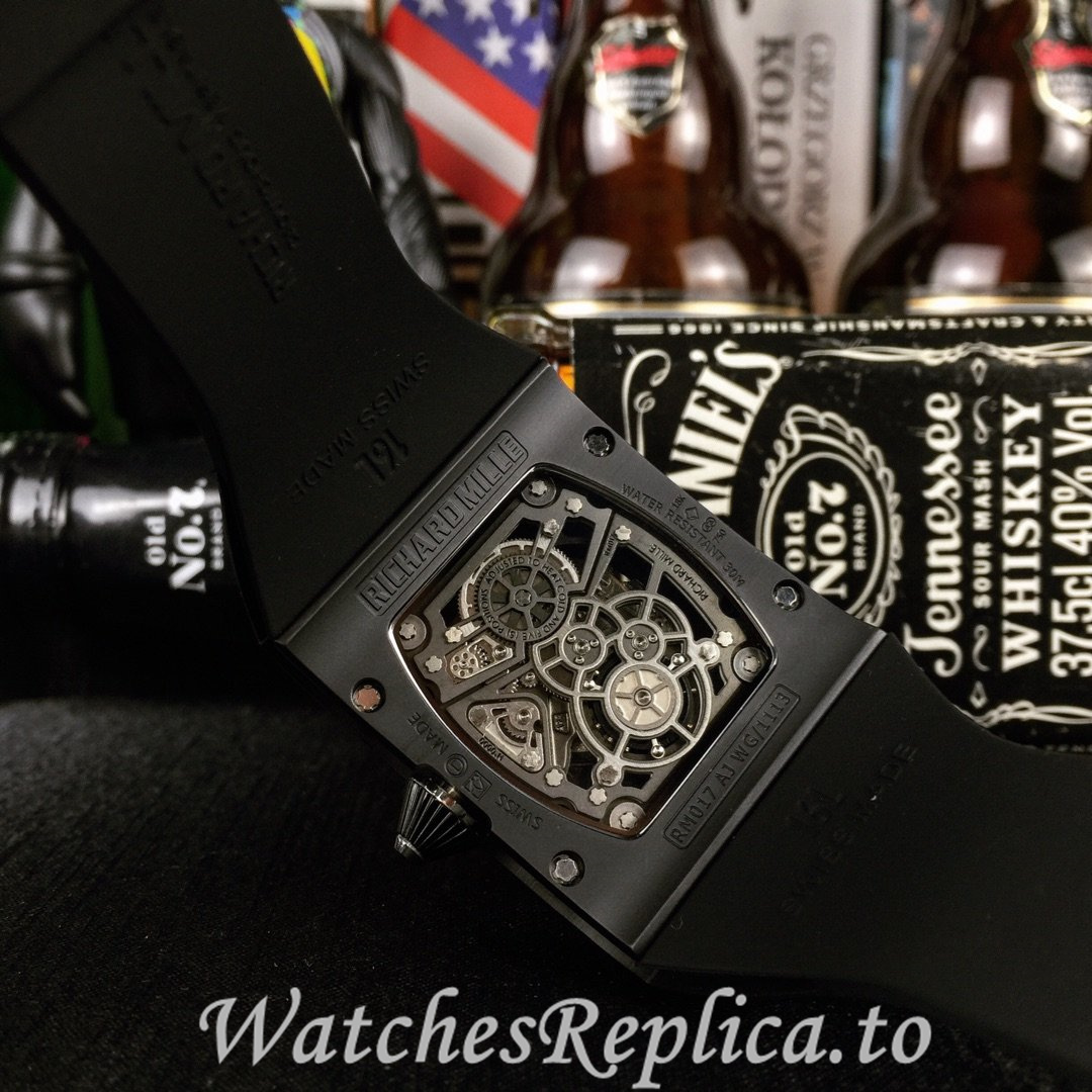 Richard Mille Replica RM016 Rubber strap 50MM - WatchesReplica.is