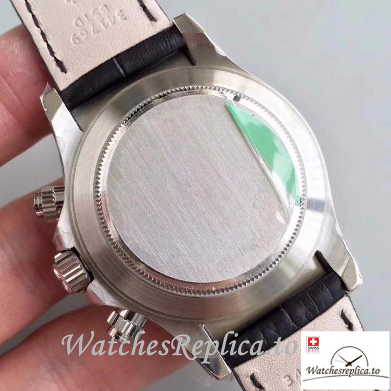 Swiss Rolex Daytona Cosmograph Replica 116520 Roman Markers 40MM - WatchesReplica.is