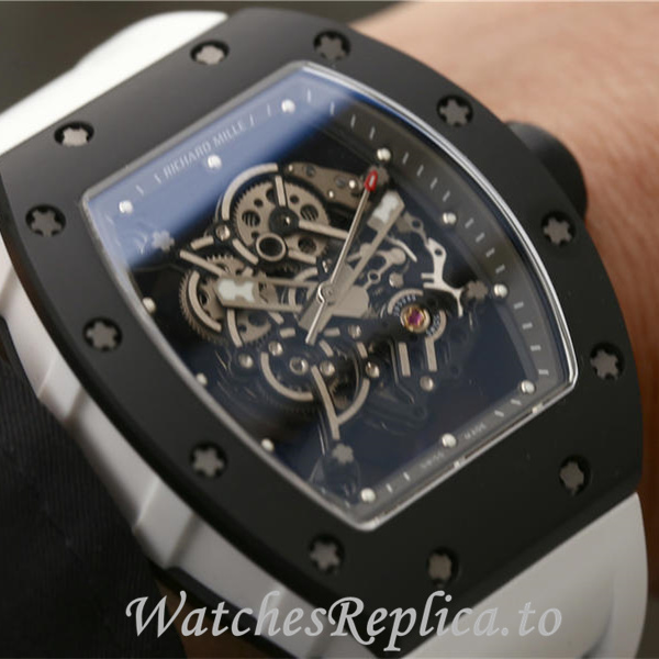 Richard Mille Replica RM055 Rubber strap 50MM - WatchesReplica.is