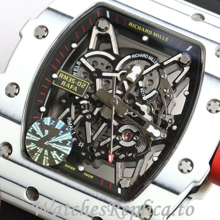 Richard Mille Replica RM35-02 Rubber strap 50MM - WatchesReplica.is