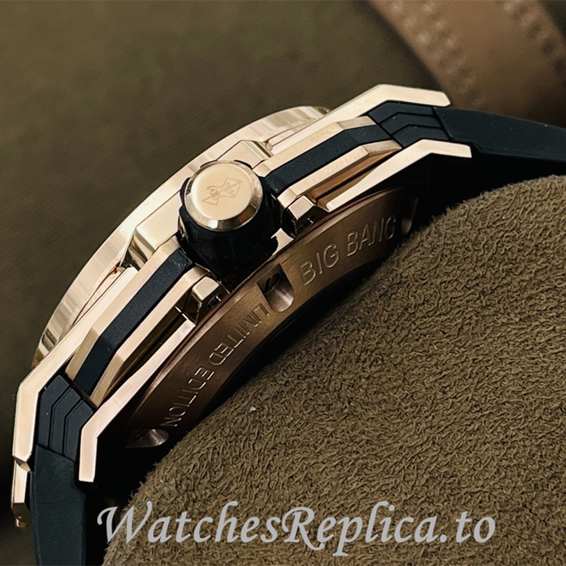 Hublot Replica Big Bang Sang Bleu II Rubber strap 45MM - WatchesReplica.is