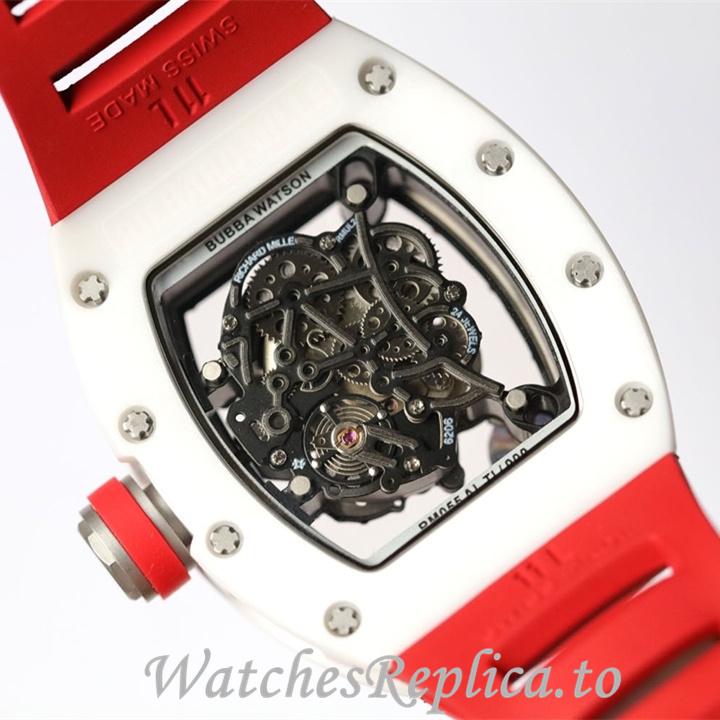Richard Mille Replica RM055 Rubber strap 50MM - WatchesReplica.is