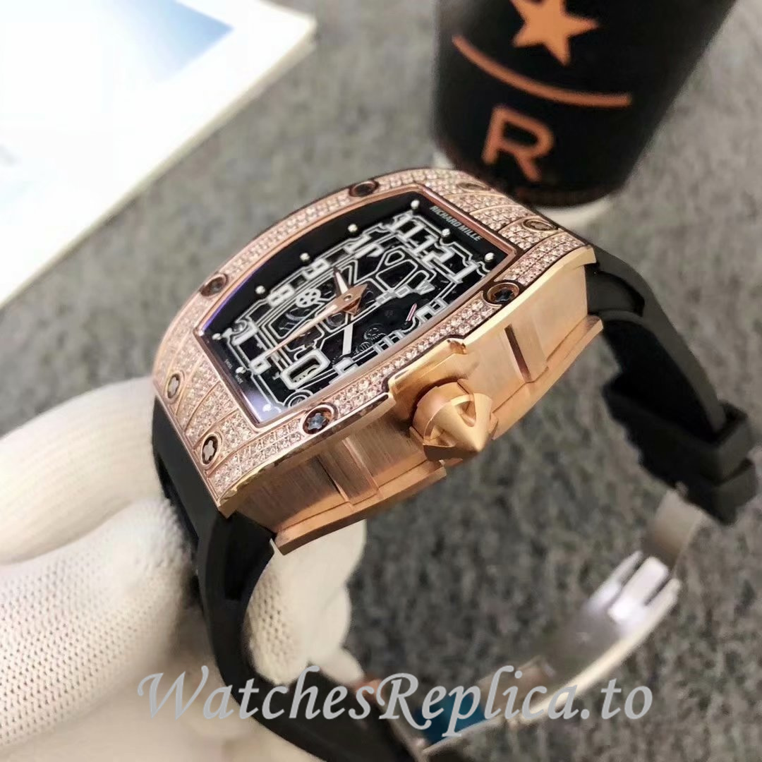 Richard Mille Replica RM67-01 Rubber strap 48MM - WatchesReplica.is