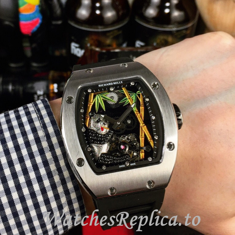 Richard Mille Replica RM26-01 Rubber strap 50MM - WatchesReplica.is