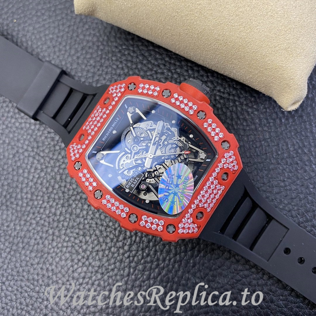 Richard Mille Replica RM035-02 Rubber strap 50MM - WatchesReplica.is