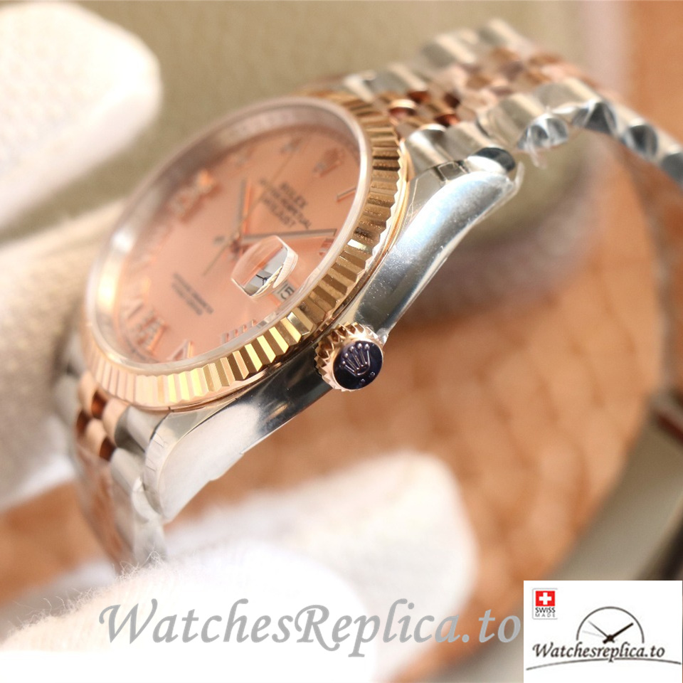 Swiss Rolex Datejust Replica 126233 Stainless steel strap 36MM - WatchesReplica.is