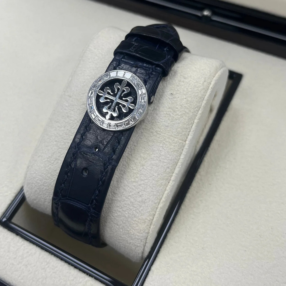 Patek Philippe Annual Calendar 40mm 5961P Blue Dial - WatchesReplica.is