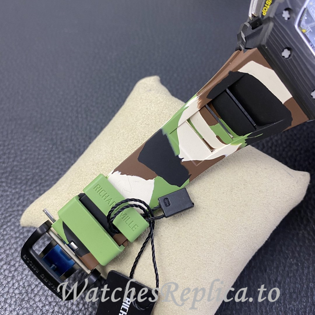 Richard Mille Replica RM-011 Rubber strap 50MM - WatchesReplica.is