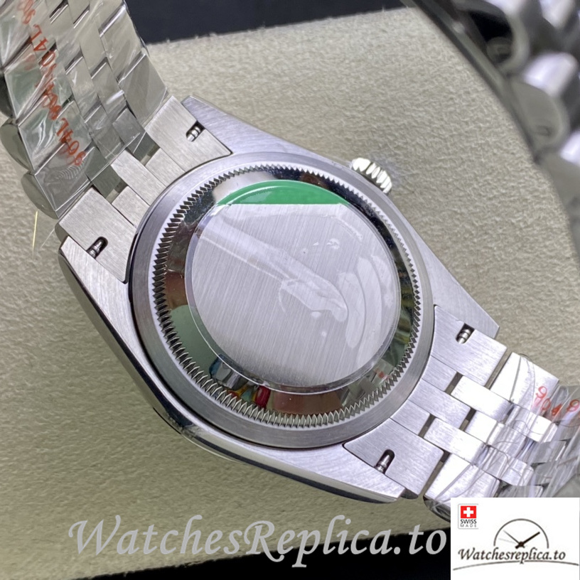 Swiss Rolex Datejust Replica Stainless steel strap 41MM - WatchesReplica.is