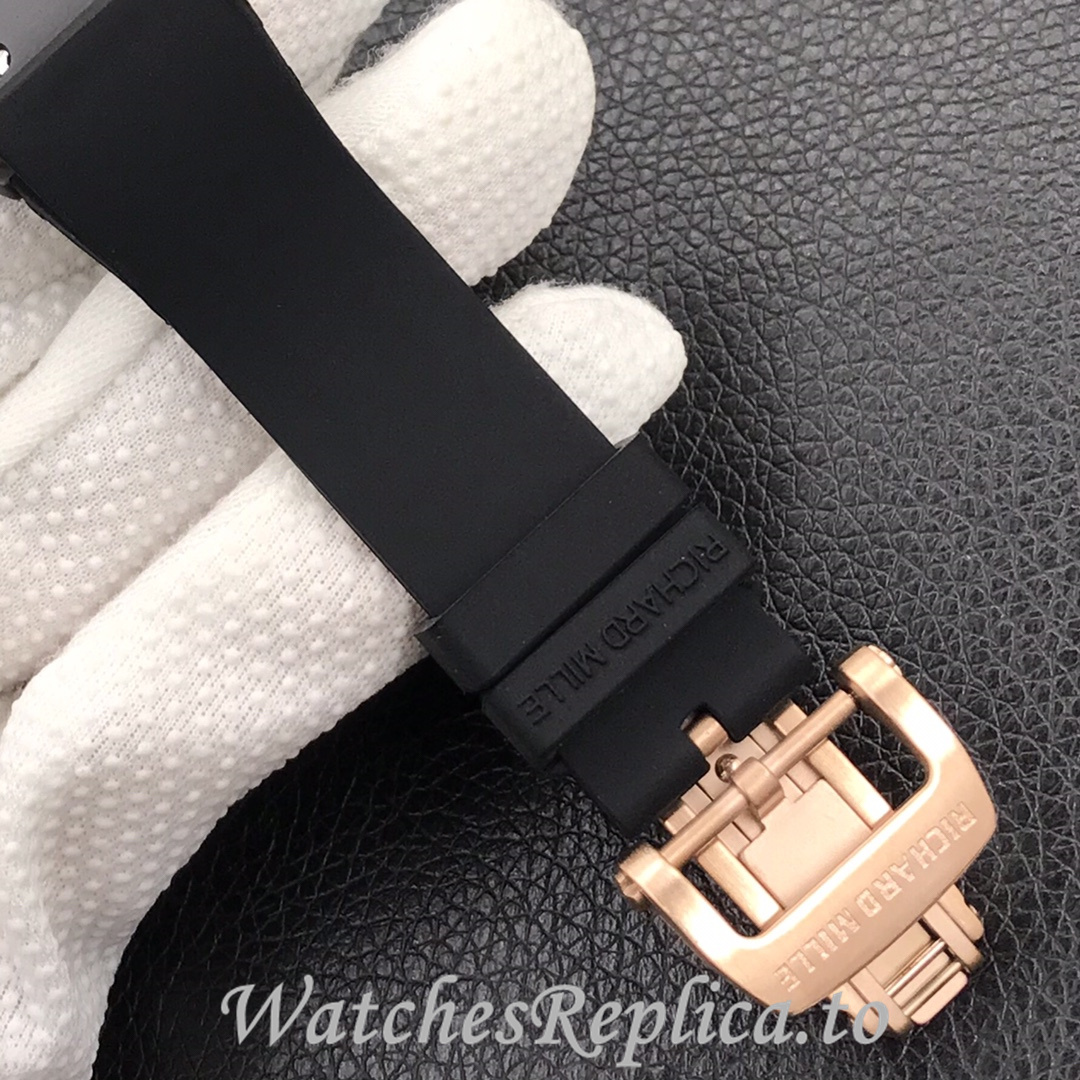 Richard Mille Replica RM-07 Rubber strap 50MM - WatchesReplica.is