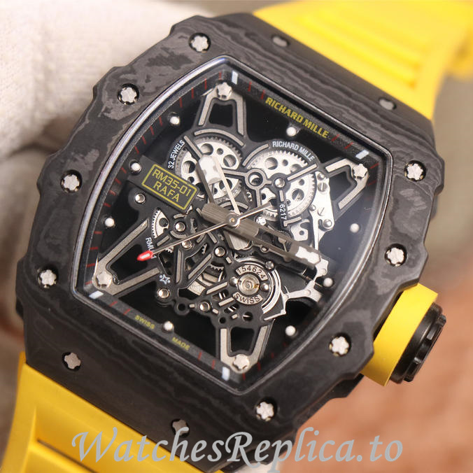 Richard Mille Replica RM035-01 Rubber strap 50MM - WatchesReplica.is