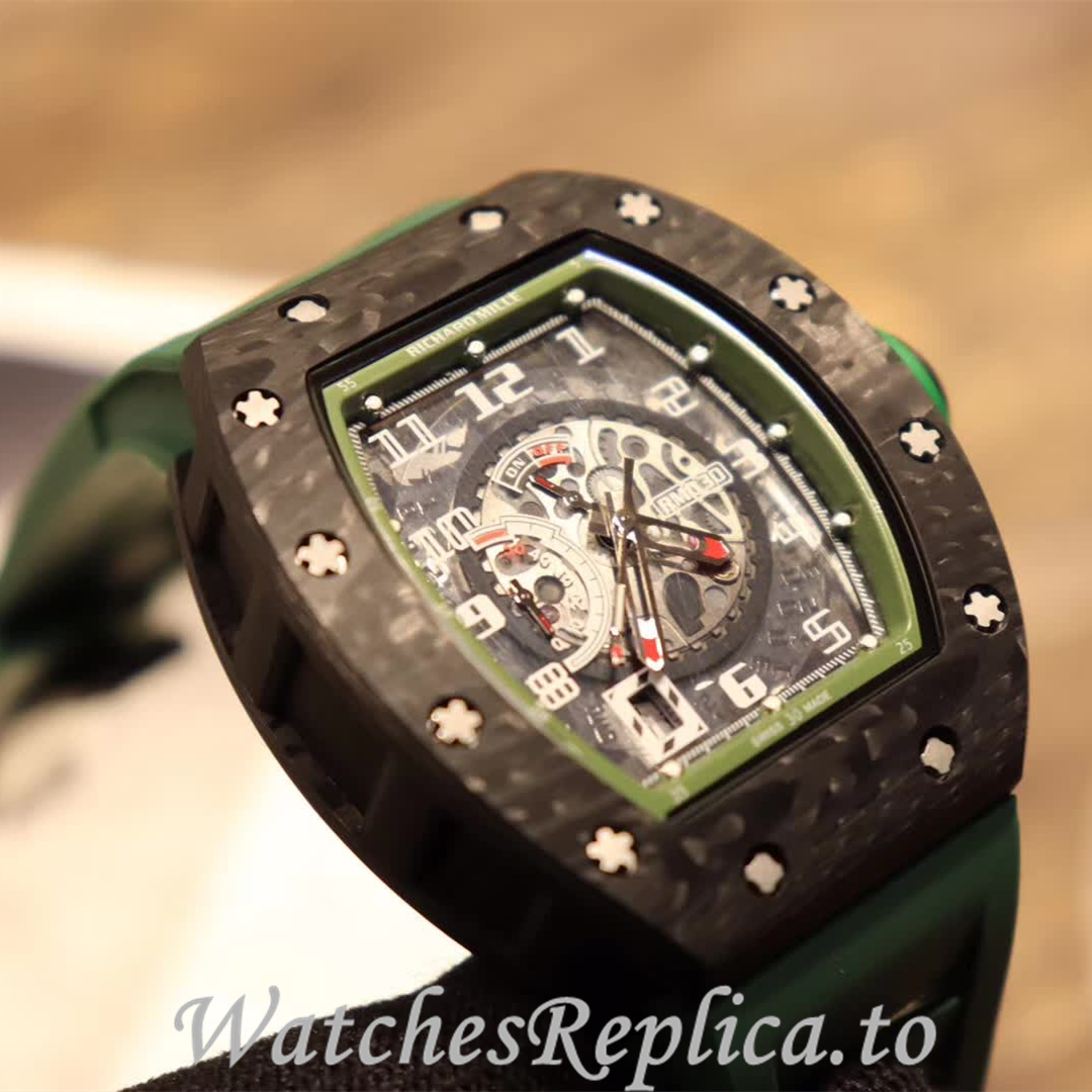 Richard Mille Replica RM030 Rubber strap 50MM - WatchesReplica.is