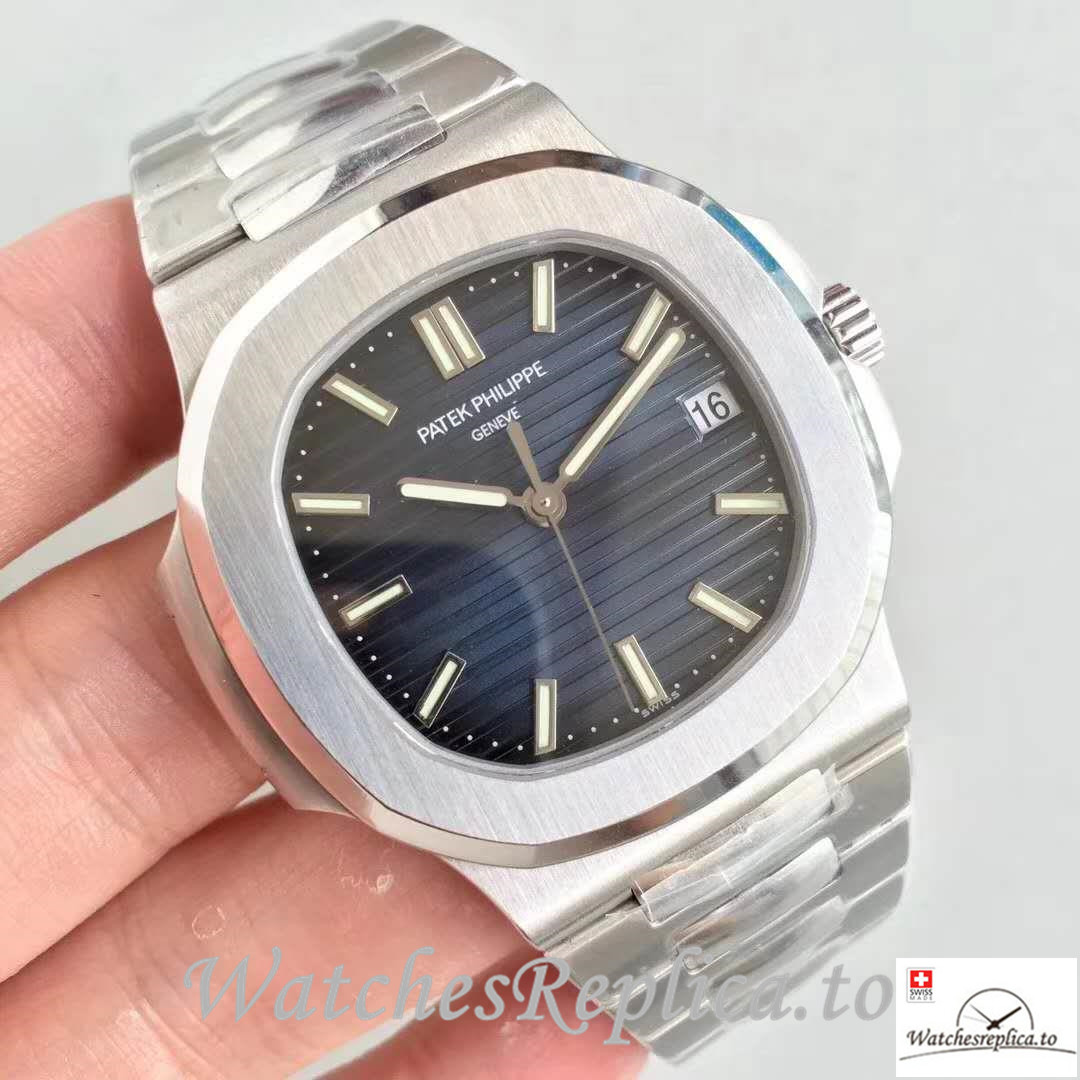Swiss Patek Philippe Nautilus Replica 5711/1A-010 Stick Markers 40MM - WatchesReplica.is