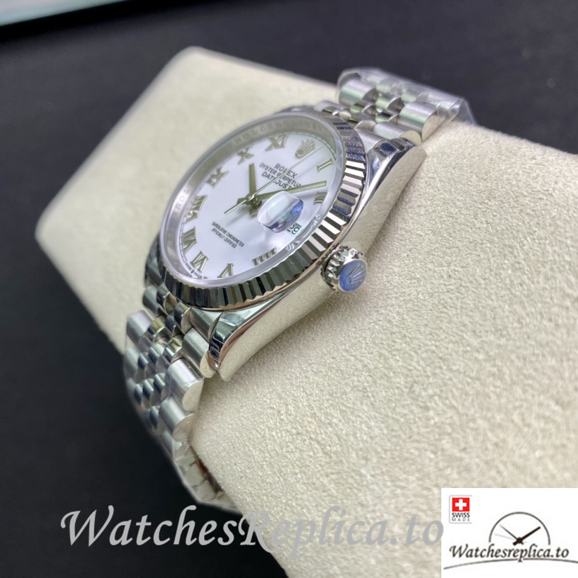 Swiss Rolex Datejust Replica 126233 Stainless steel strap 36MM - WatchesReplica.is