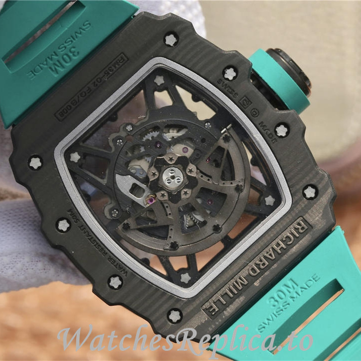 Richard Mille Replica RM035-02 Rubber strap 50MM - WatchesReplica.is