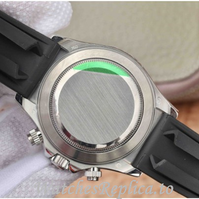 Swiss Rolex Daytona Replica 116588 Rubber strap 40MM - WatchesReplica.is