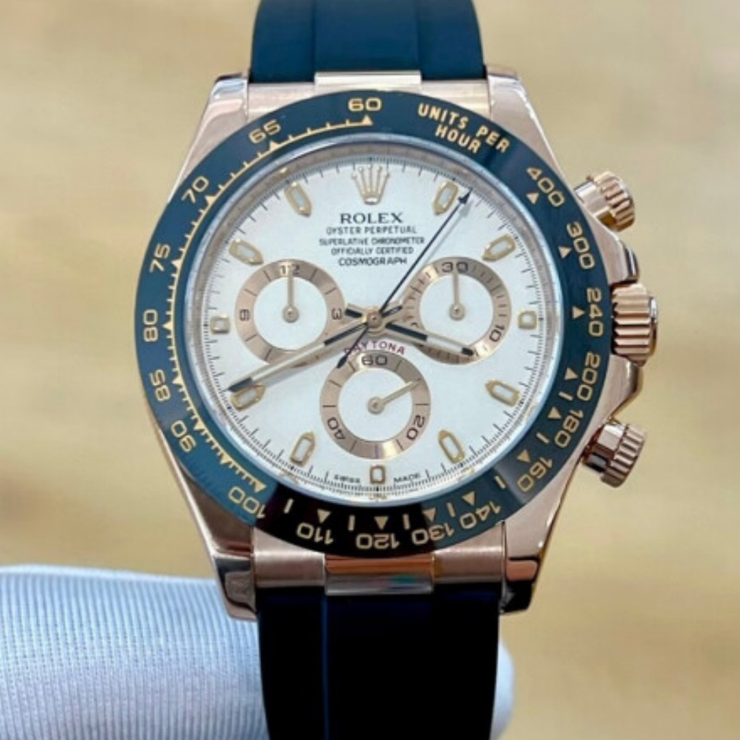 Rolex Daytona Rose Gold with Ivory Dial 40mm 116515LN - WatchesReplica.is