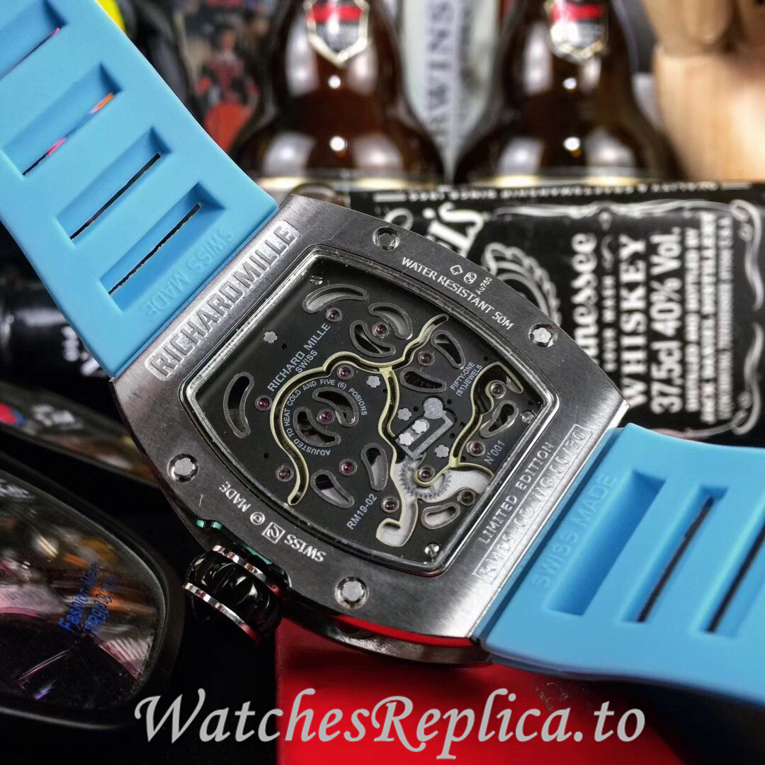 Richard Mille Replica RM19 Rubber strap 50MM - WatchesReplica.is
