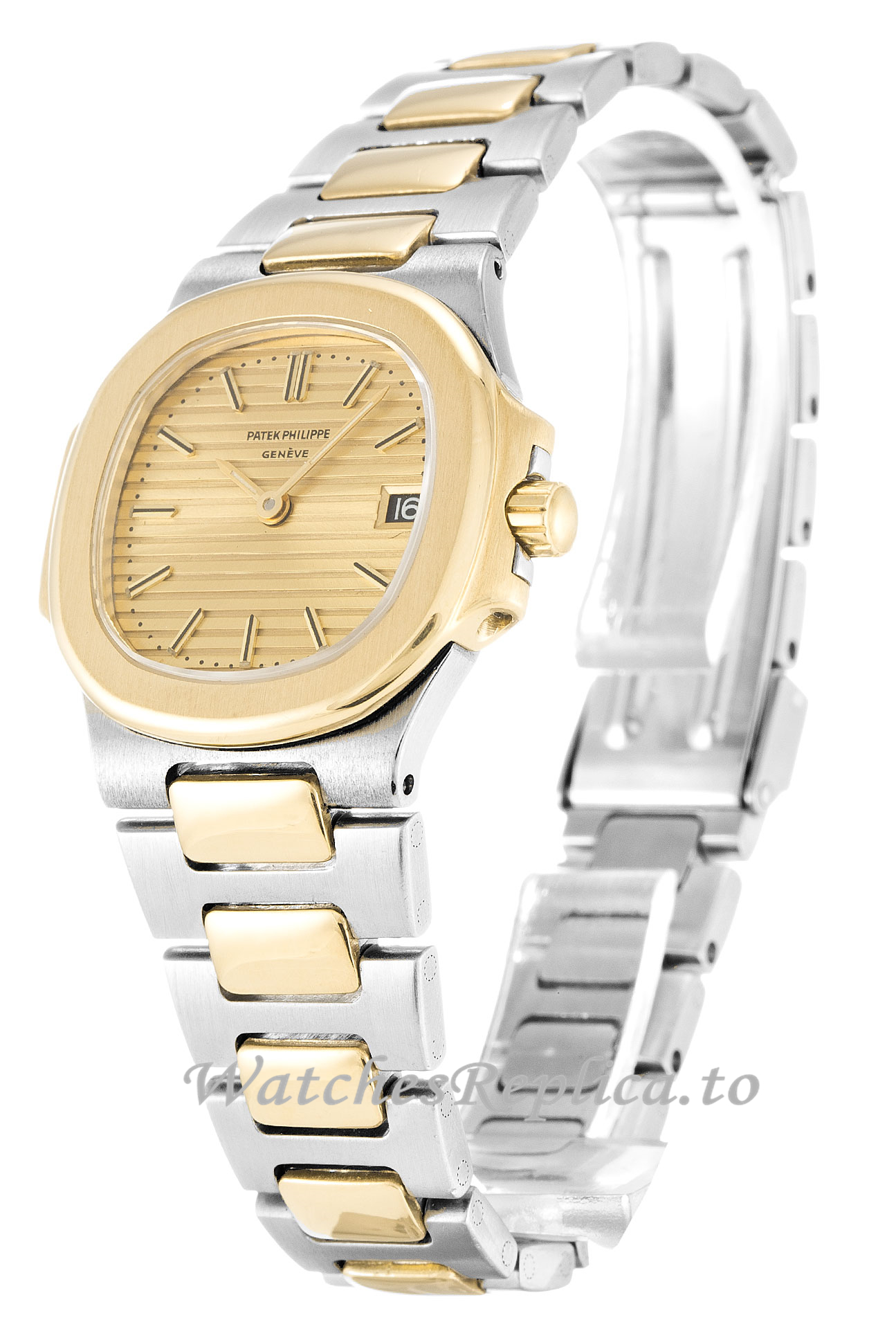 Patek Philippe Nautilus Champagne Dial 4700/1 24 MM - WatchesReplica.is