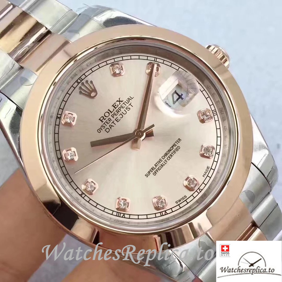 Swiss Rolex Datejust Replica 126301 Stainless steel strap 41MM - WatchesReplica.is