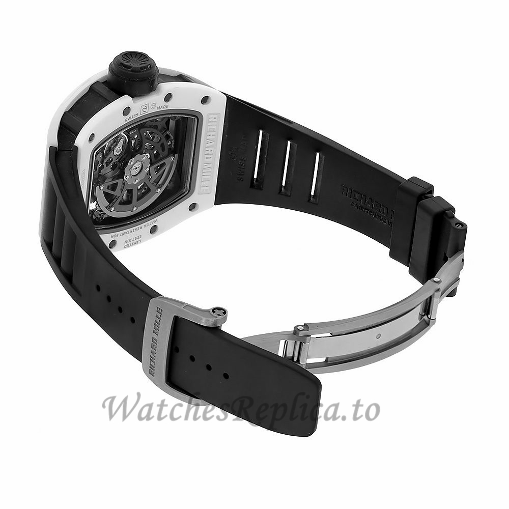 Richard Mille Replica RM030 White Rush ATZ Ceramic Automatic 50MM Watch RM 030 384410 - WatchesReplica.is