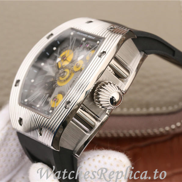 Richard Mille Replica RM018 Rubber strap 48MM - WatchesReplica.is