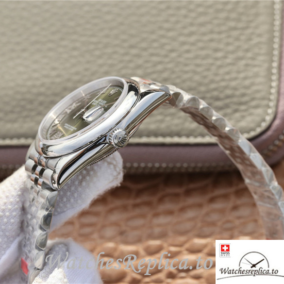 Swiss Rolex Datejust Replica 116200 Stainless steel strap 36MM - WatchesReplica.is