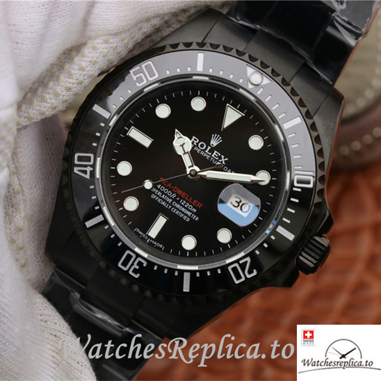 Swiss Rolex Sea Dweller 116660 Stainless steel strap 43MM - WatchesReplica.is