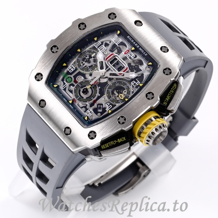 Richard Mille Replica RM11-03 Rubber strap 50MM - WatchesReplica.is