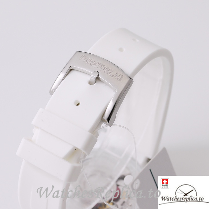 Swiss Rolex Submariner Replica Rubber strap 40MM PHANTOMLAB&ROLEX Green Dial - WatchesReplica.is