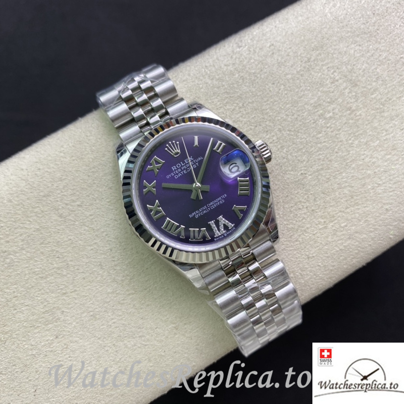 Swiss Rolex Datejust 278274 Replica Stainless steel strap 31MM - WatchesReplica.is