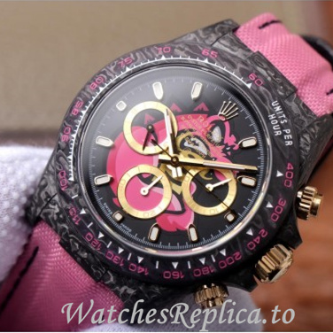 Swiss Rolex Daytona Replica 116588 Canvas strap 40MM - WatchesReplica.is